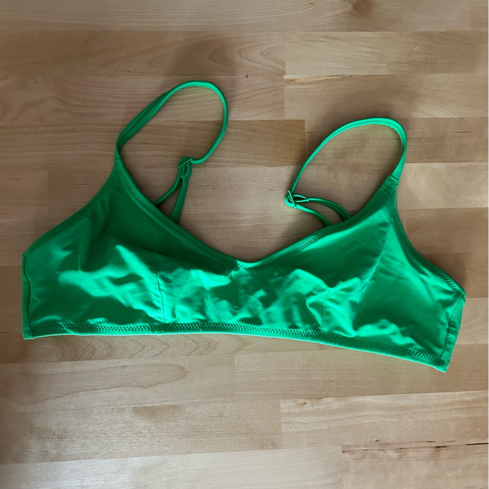 Green Bikini Top